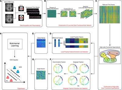 Construction and Multiple Feature Classification Based on a High-Order Functional Hypernetwork on fMRI Data